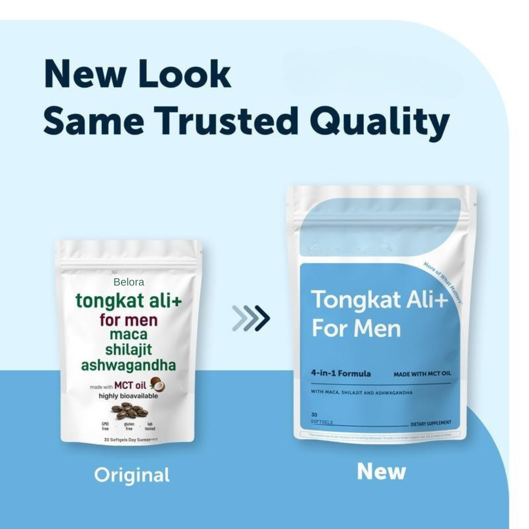 Tongkat Ali+ Maca, Shilajit, & Ashwagandha with MCT Oil